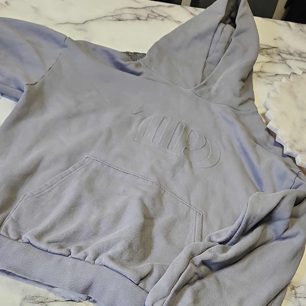 X Large Light Gray Hoodie. Official Merch!